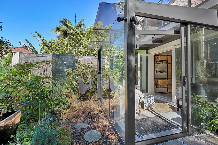 house in cremorne sydney with rennovations in garden