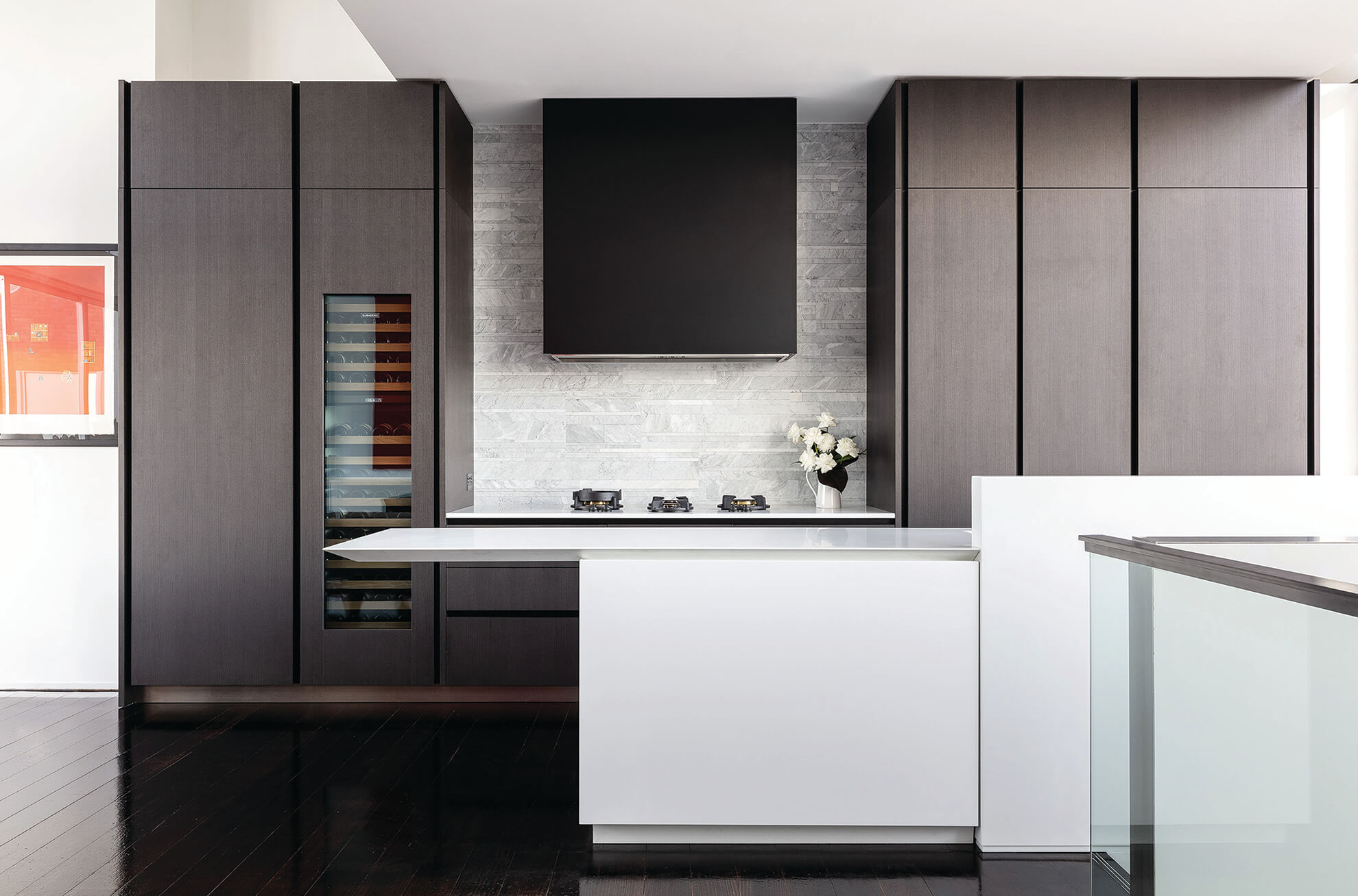 wooden Boffi kitchen renovation in sydney