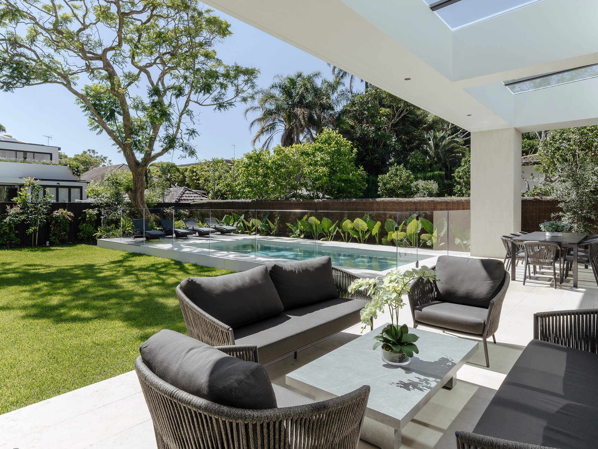 garden and pool rose bay home renovation sydney