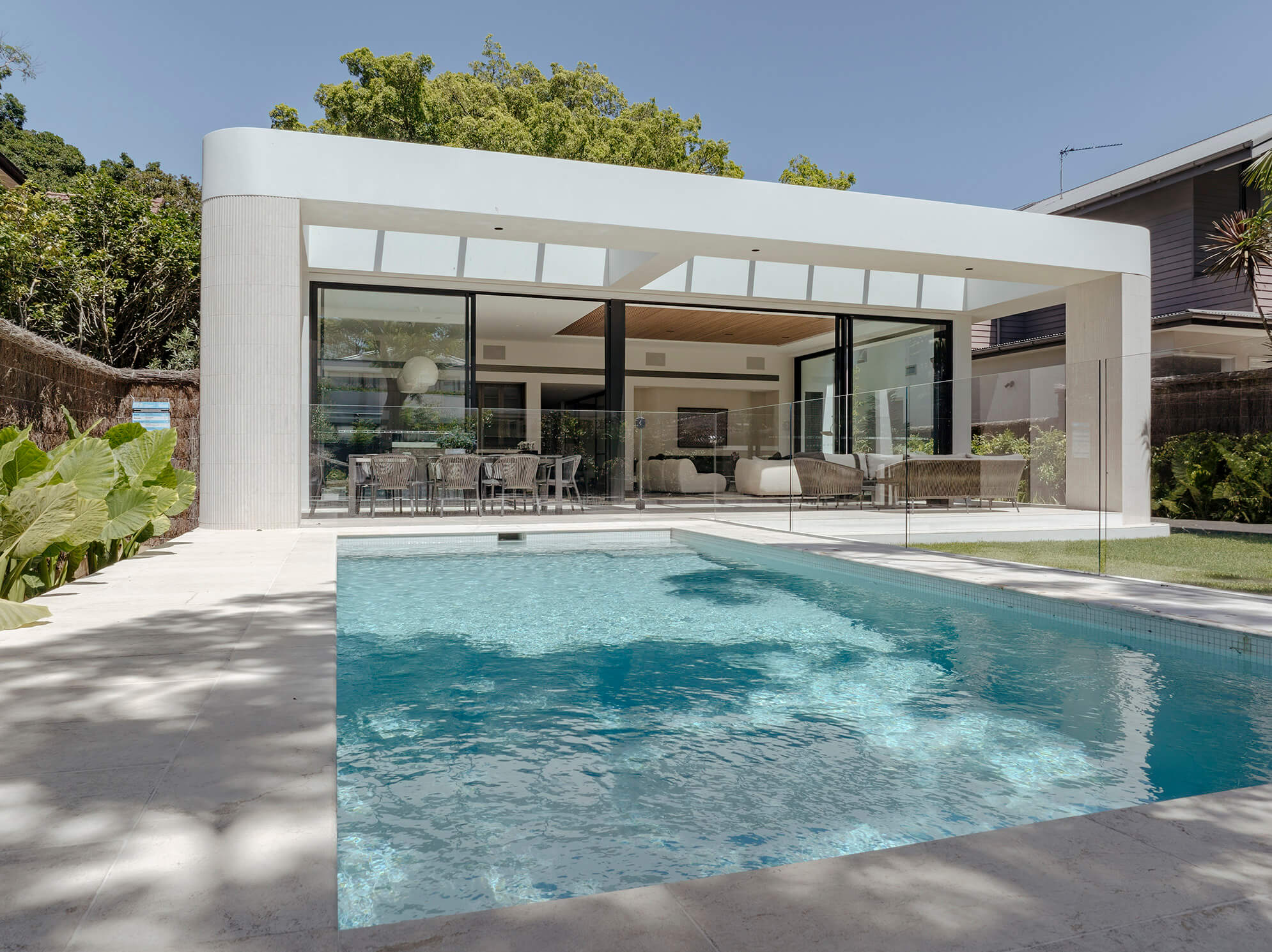 pool close up rose bay home renovation sydney